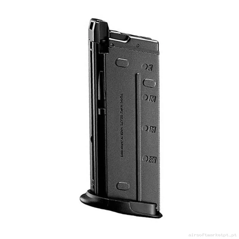 Magazine Pistola Gas Fn 5-7 Tokyo Marui 26 Bbs negro — Carregadores / Magazines — Airsoft Market PT