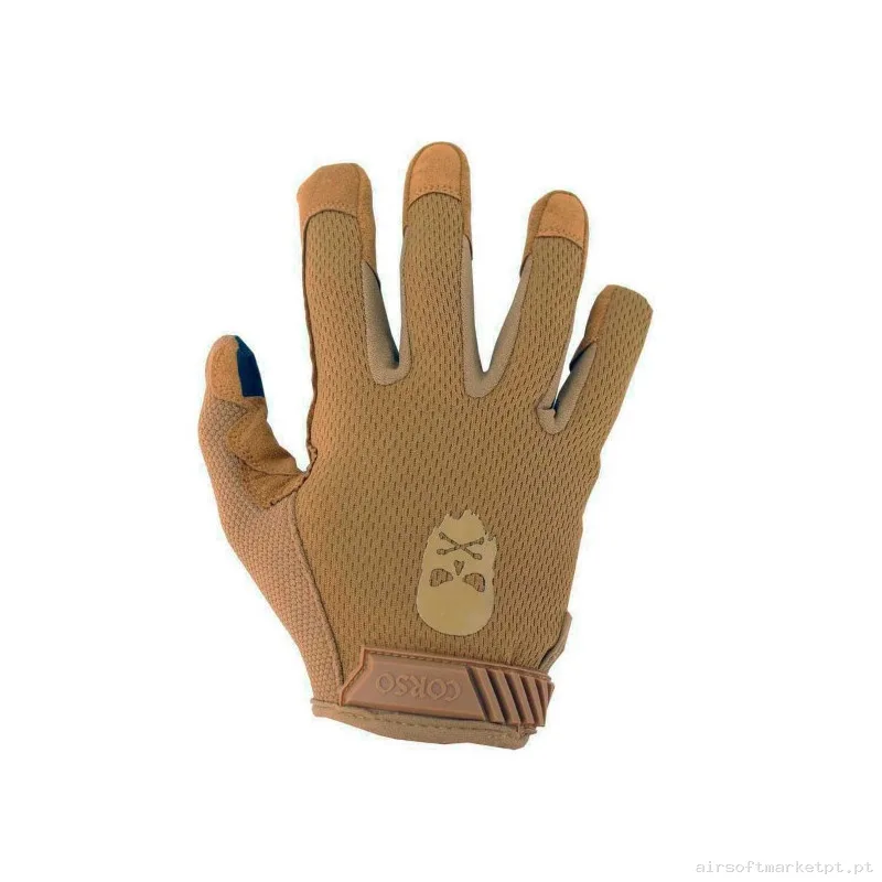 GUANTE CORSO SKULL MK2 COYOTE - XL — Gear Táctico — Airsoft Market PT