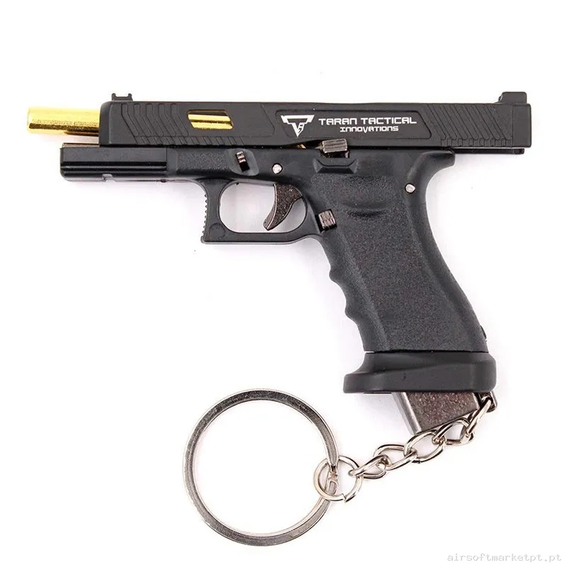 Llavero Funcional Pistola G34 7.5cm Negra — Acessórios & Componentes — Airsoft Market PT