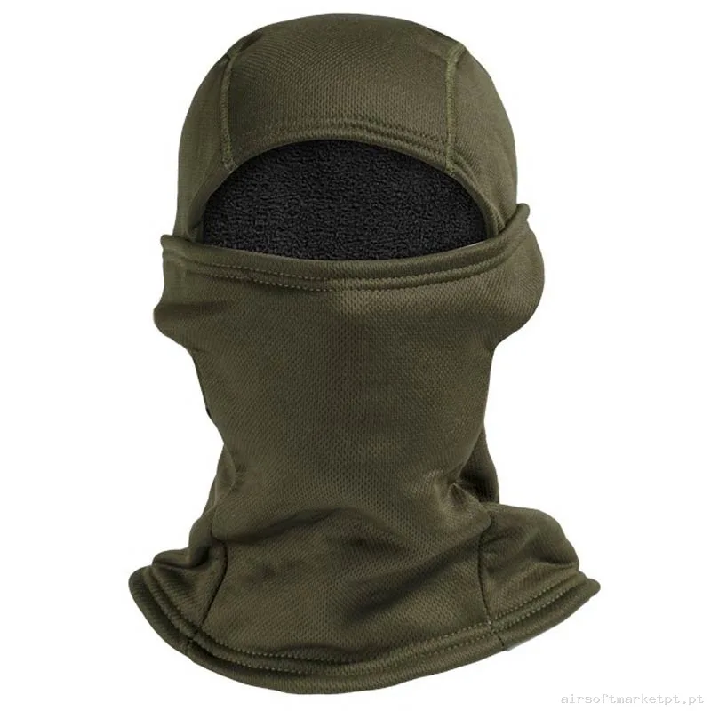 Balaclava Oem Hood Grosso verde od — Proteção Ocular & Facial — Airsoft Market PT