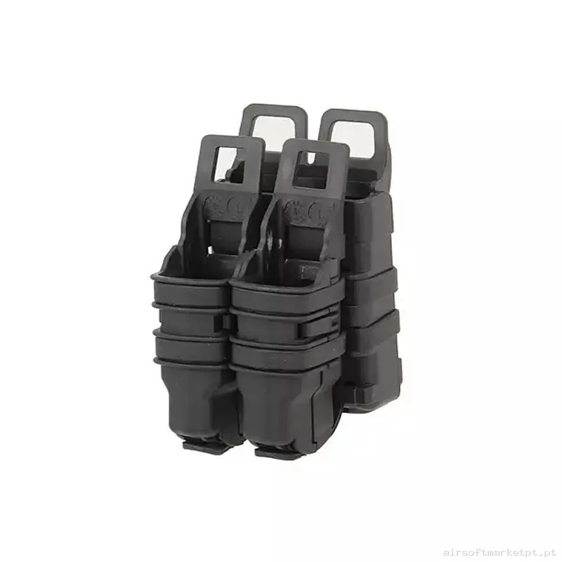 JUEGO DE POUCH DE POLÍMERO PARA CARGADORES - NEGRO FMA — Coletes & Rigs — Airsoft Market PT (foto 2)