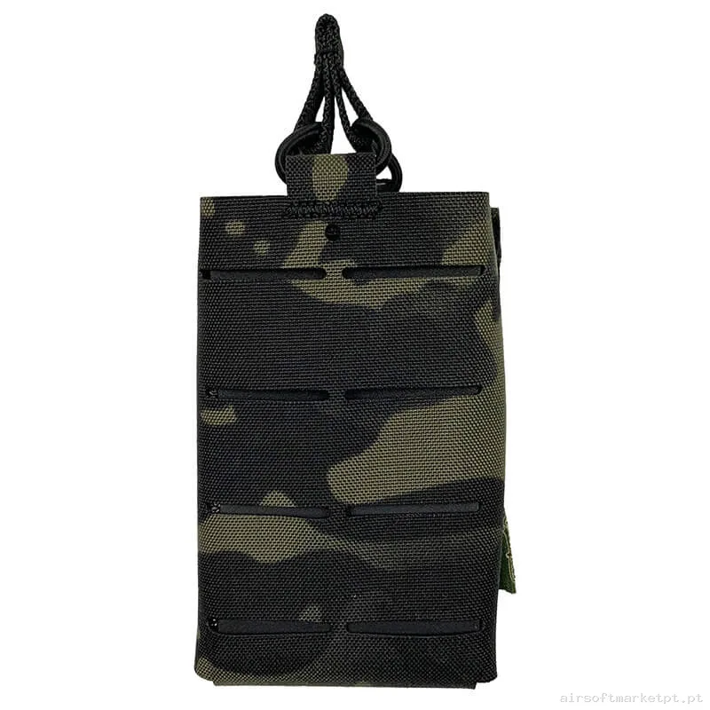 Pouch Magazine Pouch M4 Conquer Lp Láser Cut Estilo multicam Black — Coletes & Rigs — Airsoft Market PT