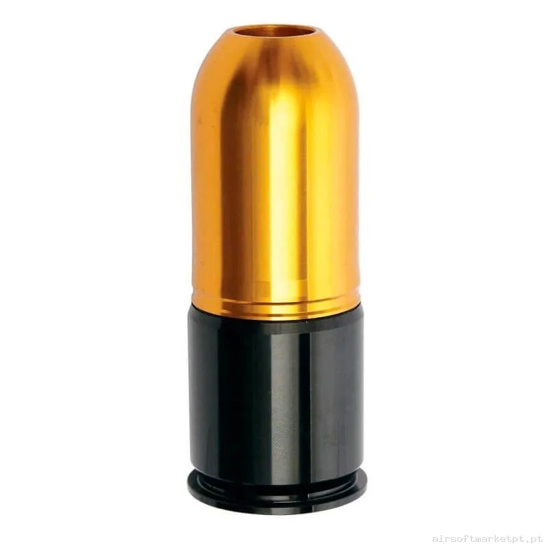 GRANADA GAS 40MM NEGRO-AMARILLO 90BBS ASG — Grenades & Lançadores — Airsoft Market PT