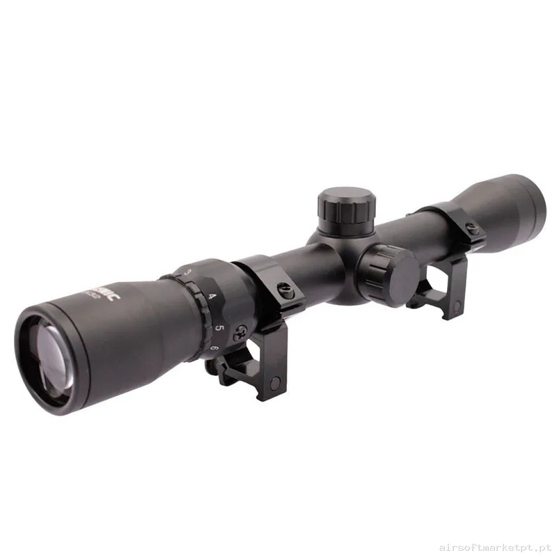 Visor Arsenic Argon 3-9X32 EG negro — Miras & Ópticas — Airsoft Market PT (foto 2)