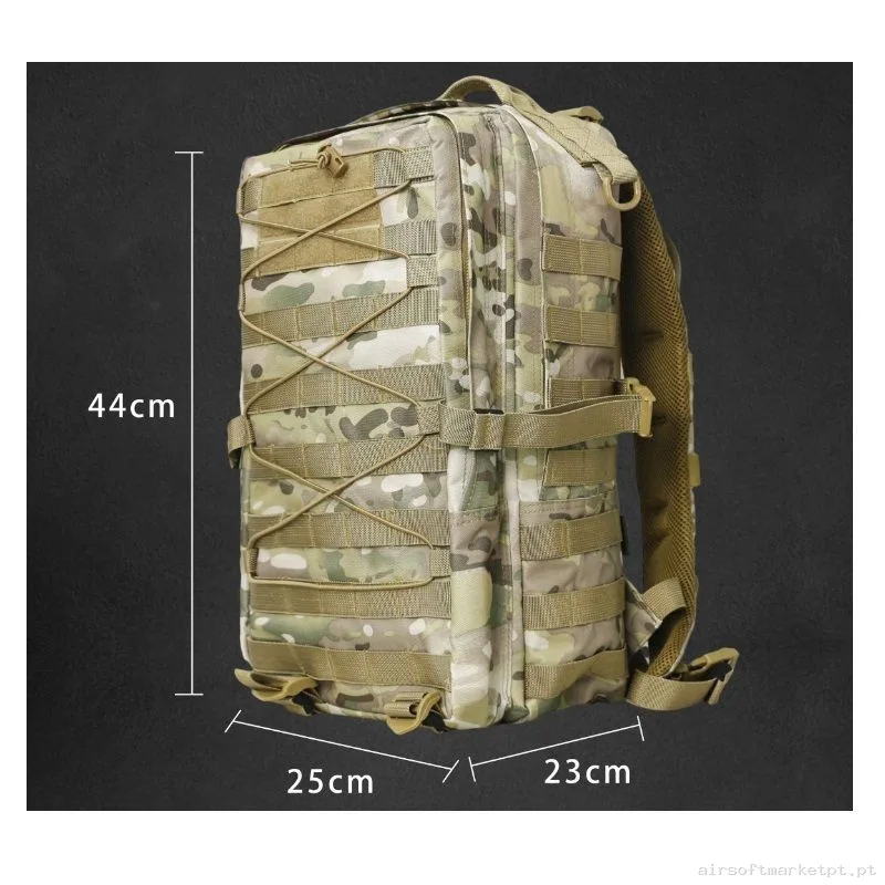 Mochila SIXMM ADS BACKPACK 30-35L VERDE OD — Sacos & Mochilas — Airsoft Market PT (foto 2)
