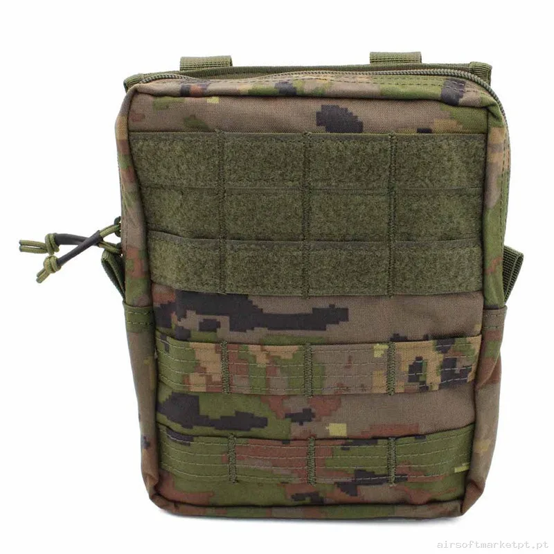 Pouch Corso Dagger Utility MK2 Largo Pixelado Boscoso — Coletes & Rigs — Airsoft Market PT