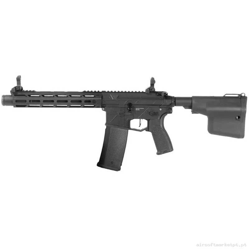 Réplica AEG M4 Evolution Ghost M Emr a Ax Carbontech preta — Rifles de Assalto (AR/M4/AK) — Airsoft Market PT