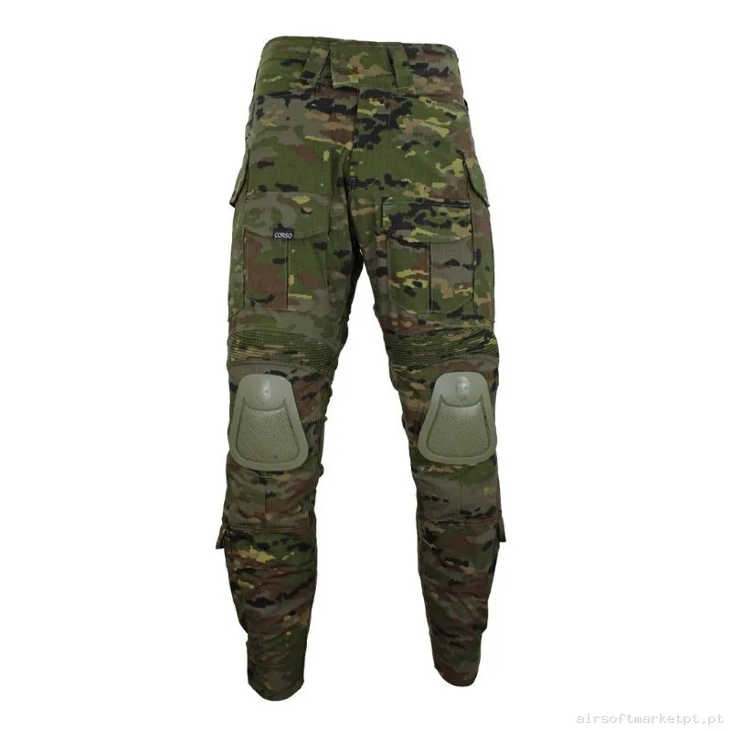 Pantalón Corso Blackbeard Combate Pix. Boscoso - XXL — Vestuário (Fardas) — Airsoft Market PT