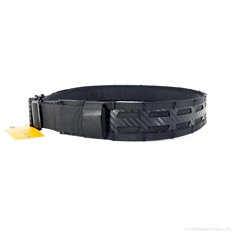 CINTURÓN FIRST LINE CONQUER FL BELT NEGRO - L — Gear Táctico — Airsoft Market PT