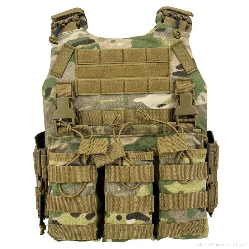 CHALECO FCS SIXMM MULTICAM — Coletes & Rigs — Airsoft Market PT