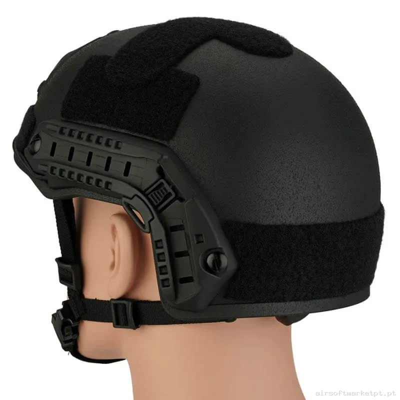 Capacete Fast Cygnus Armory Premium Fast Helmet Xp preto — Capacetes — Airsoft Market PT