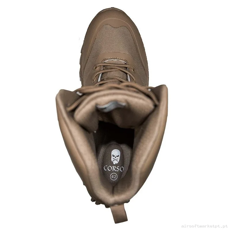 Bota Corso Bandit 8” Coyote - 43 — Calçado — Airsoft Market PT (foto 4)