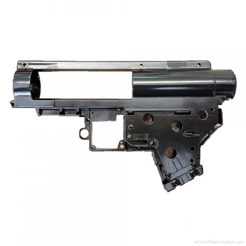 Carcaça do Gearbox Interno Ver.2 Ares Amoeba AR-H02 8mm — Peças Internas (AEG) — Airsoft Market PT