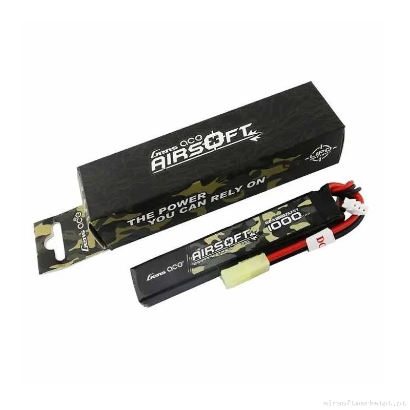 BATERÍA GENS ACE 1000MAH 25C 7.4V STICK TAMIYA — Baterias & Carregadores — Airsoft Market PT