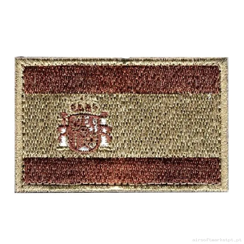 Parche Tela Oem Bandera Espanha tan — Patches & Decoração — Airsoft Market PT