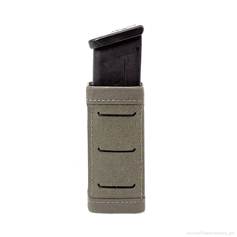 Pouch Magazine Pouch Pistola 9mm Warrior Assault Laser Cut Snap Short Ranger Green — Carregadores / Magazines — Airsoft Market PT