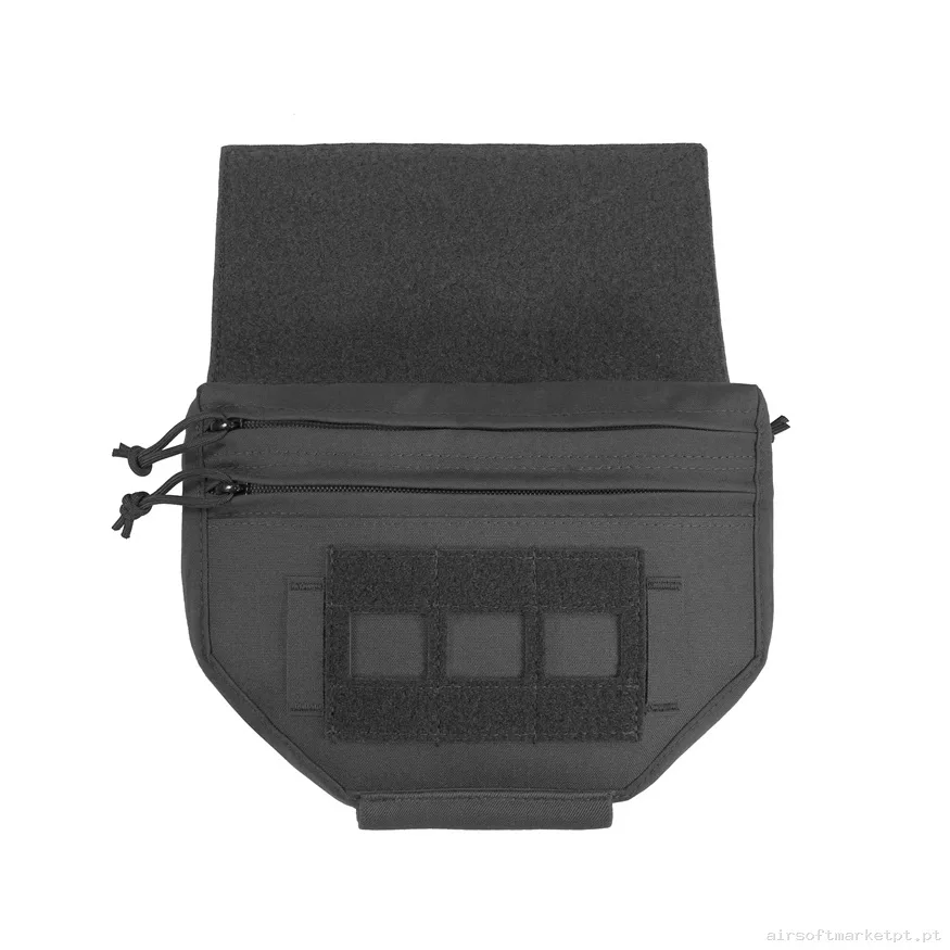 Cinturão tático para Porta Placas Warrior Assault Laser Cut Drop-Down Utility Pouch preto — Coletes & Rigs — Airsoft Market PT