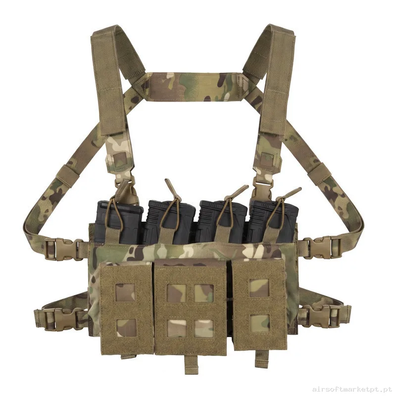 Chest Rig Force MK2 Multicam Delta Tactics — Coletes & Rigs — Airsoft Market PT (foto 2)