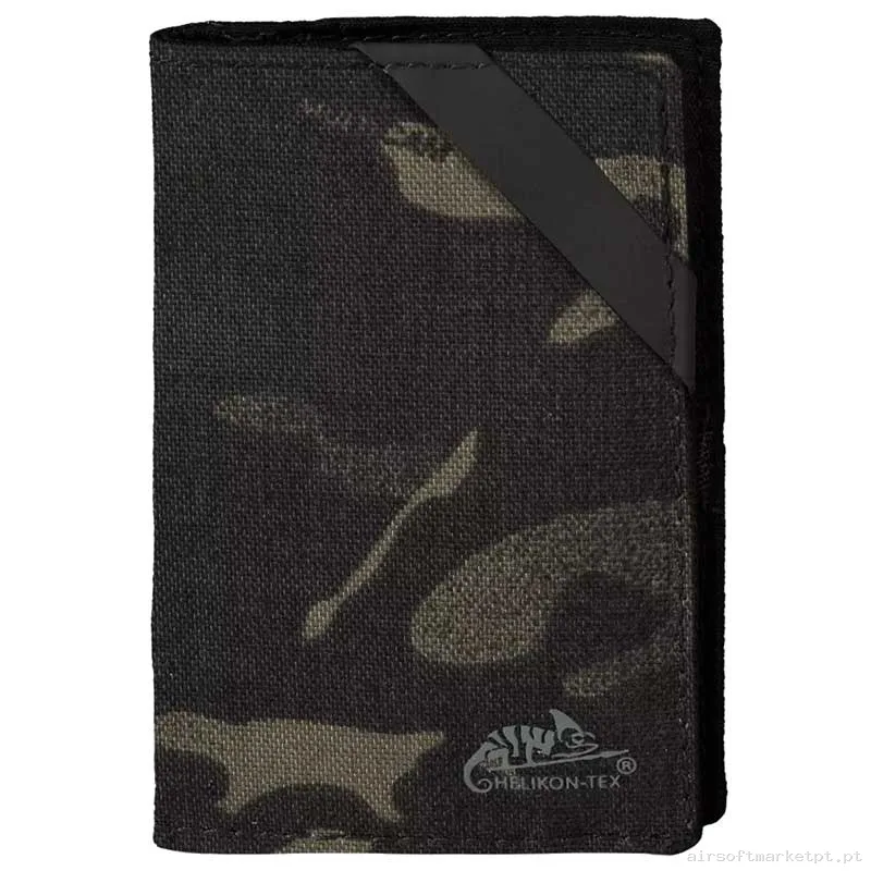 Carteira Helikon-Tex Edc Mini Wallet Cordura multicam Black — Acessórios & Componentes — Airsoft Market PT