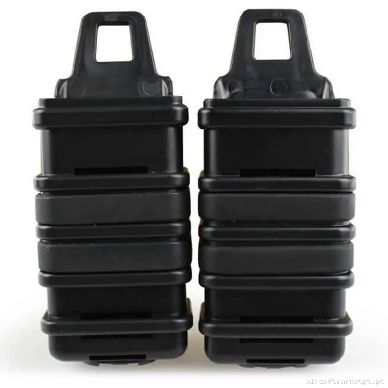 Pouch Magazine Pouch Fastmag Doble Mp7 Wosport negro — Coletes & Rigs — Airsoft Market PT
