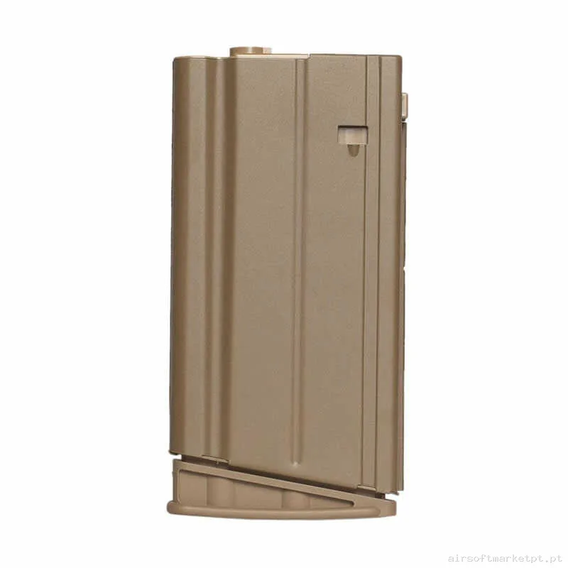 Magazine Réplica Midcap Scar-H Tokyo Marui Next Gen Metálico 90 Bbs tan — Carregadores / Magazines — Airsoft Market PT