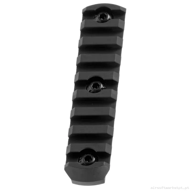 Externo Trilho M-Lok Magpul 9 Slot Alumínio preto — Acessórios & Componentes — Airsoft Market PT