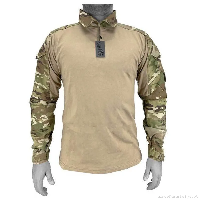 Camiseta Combate Conquer Dlx Multicam - XL — Vestuário (Fardas) — Airsoft Market PT