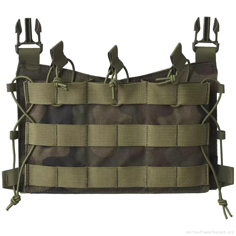 Painel Frontal Helikon-Tex Guardian Flap Cordura Pl Woodland — Coletes & Rigs — Airsoft Market PT
