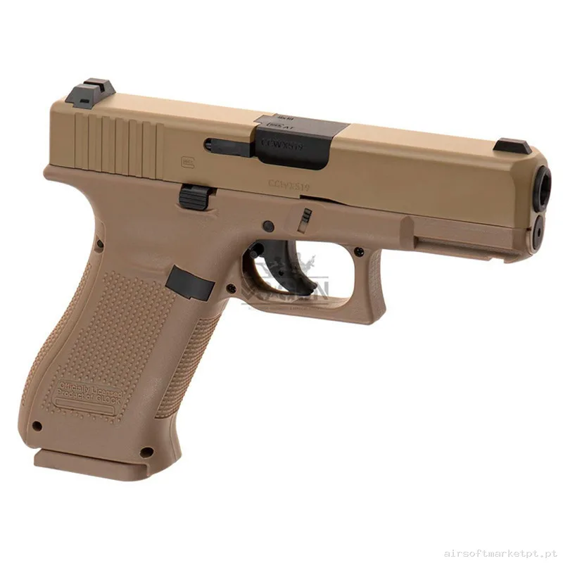 Pistola 4.5mm Umarex Glock 19X Tan CO2 — Pistolas — Airsoft Market PT (foto 2)