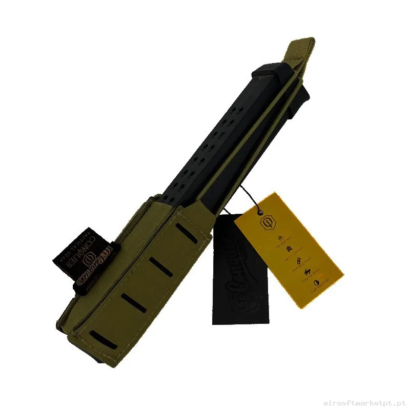 Pouch Portacargador Pistola Conquer Corte Láser OD — Coletes & Rigs — Airsoft Market PT (foto 2)