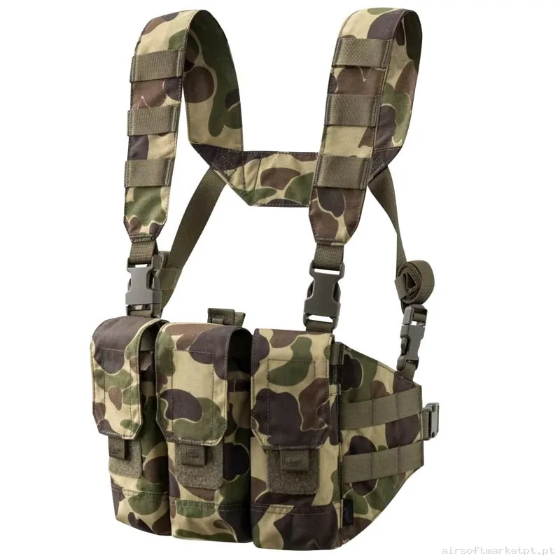 Colete Chest Rig Helikon-Tex Chicom Rig Duck Hunter — Coletes & Rigs — Airsoft Market PT
