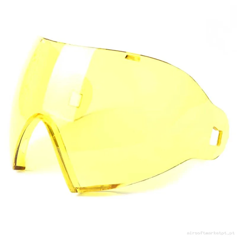 Lente Fma FM-G0009 para Máscara F1 Full Face Amarelo — Proteção Ocular & Facial — Airsoft Market PT
