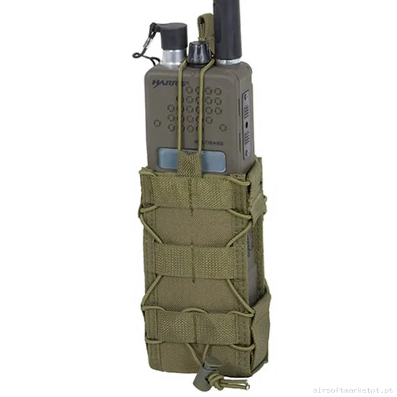 Pouch Portaradio Oem Open Top verde od — Coletes & Rigs — Airsoft Market PT