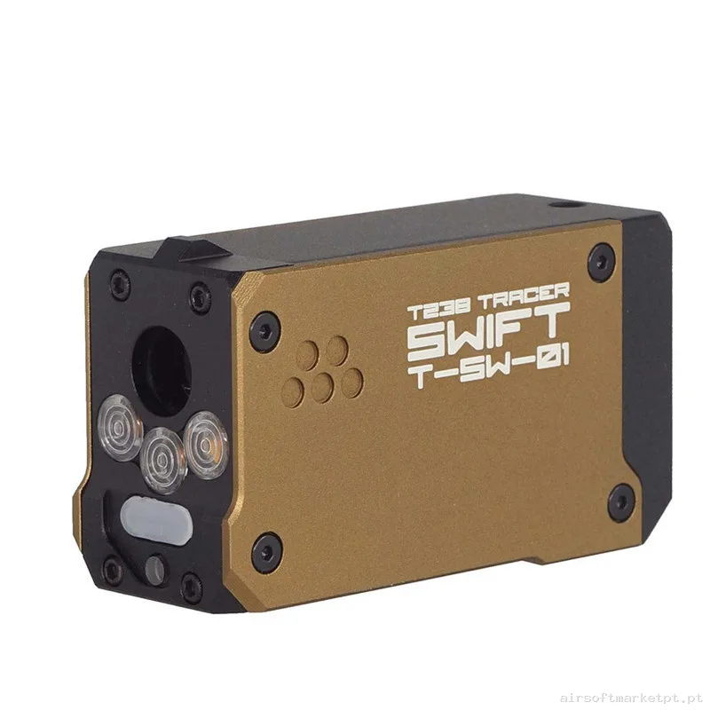 Silenciador Trazador Fogonazo T238 Swift Bronce Coyote — Lanternas & Lasers — Airsoft Market PT