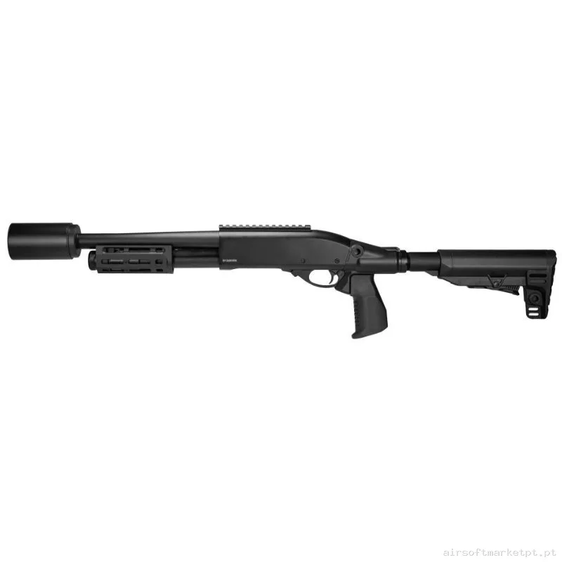 Réplica GBB Shotgun Secutor Velites Invicta G-Ix negra — Shotguns — Airsoft Market PT