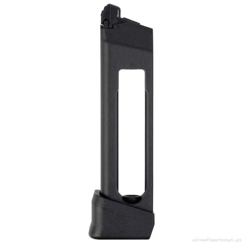 Magazine Pistola CO2 Glock Secutor Gladius Magna 23 Bbs negro — Carregadores / Magazines — Airsoft Market PT