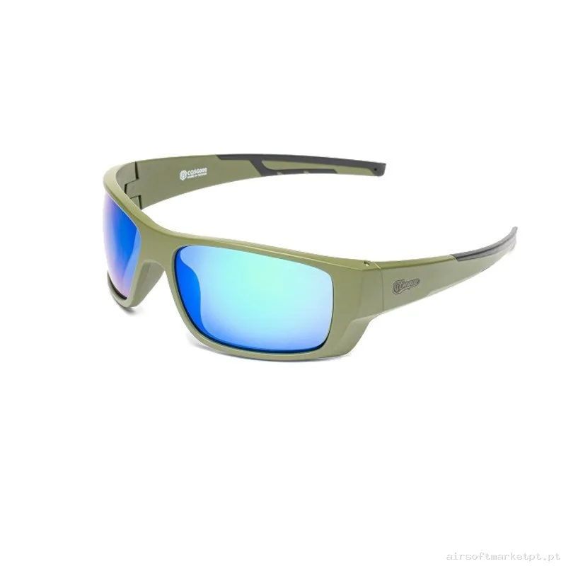 Gafas Raptor Conquer Ranger Green Azul — Proteção Ocular & Facial — Airsoft Market PT