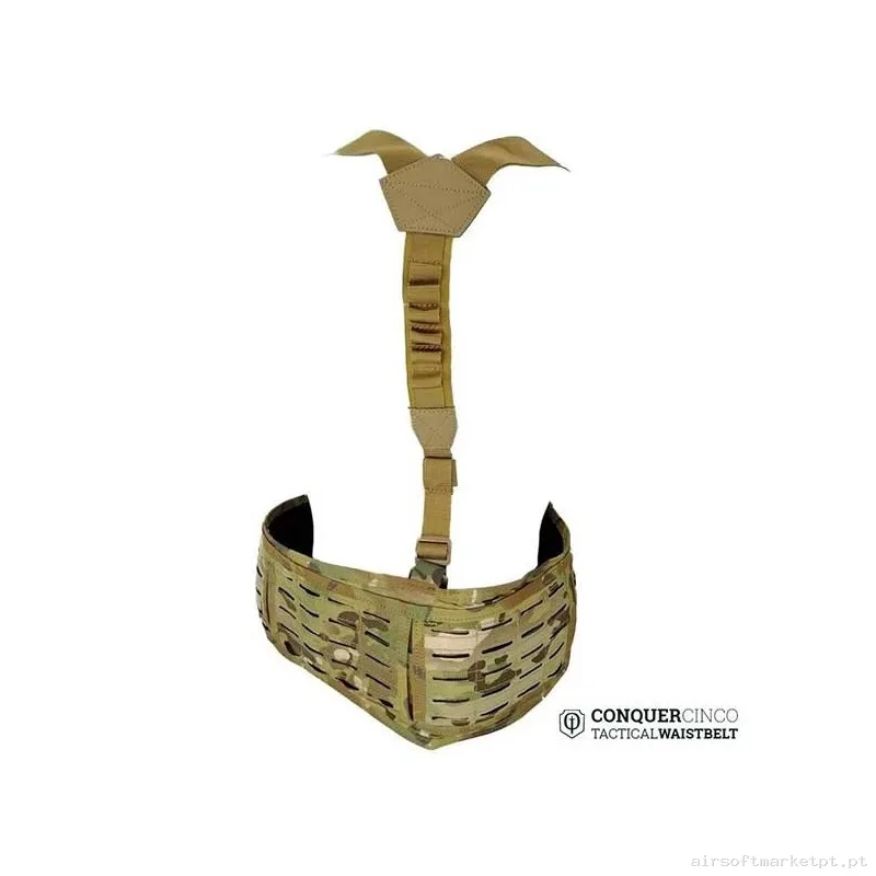 Conquer First Line Cinco Waist Belt Multicam — Gear Táctico — Airsoft Market PT (foto 3)