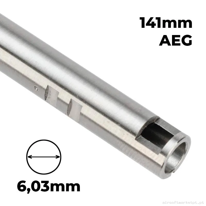 Interno Cano Precisão AEG 6.03 141mm Lambda 03 — Peças Internas (AEG) — Airsoft Market PT