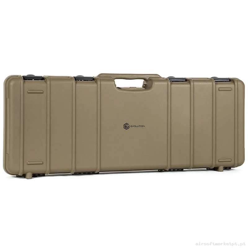 Maleta Rígida Porta Fusiles Evolution Rifle Hard Case Ea0513rct 90 Cm tan — Sacos & Mochilas — Airsoft Market PT