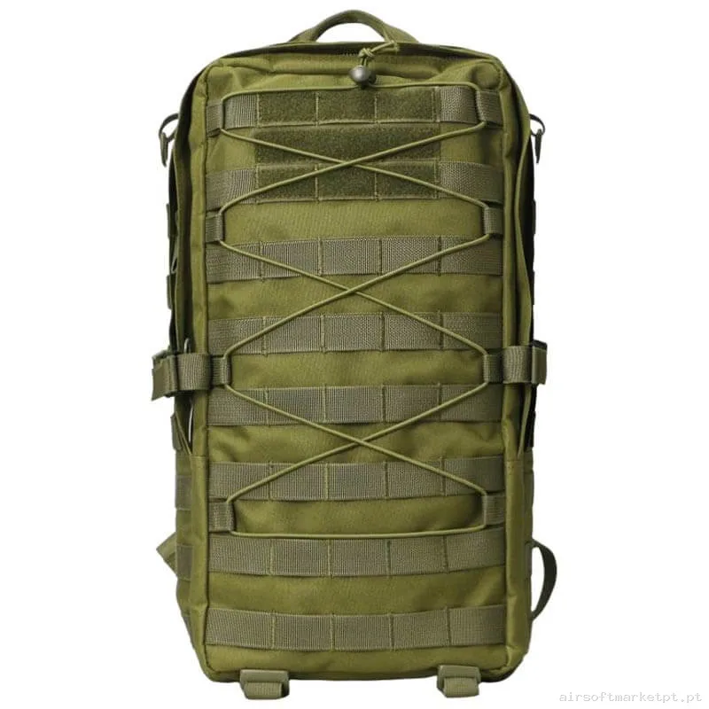 Mochila Tática MOLLE Sixmm Ads Backpack 30-35L verde od — Sacos & Mochilas — Airsoft Market PT