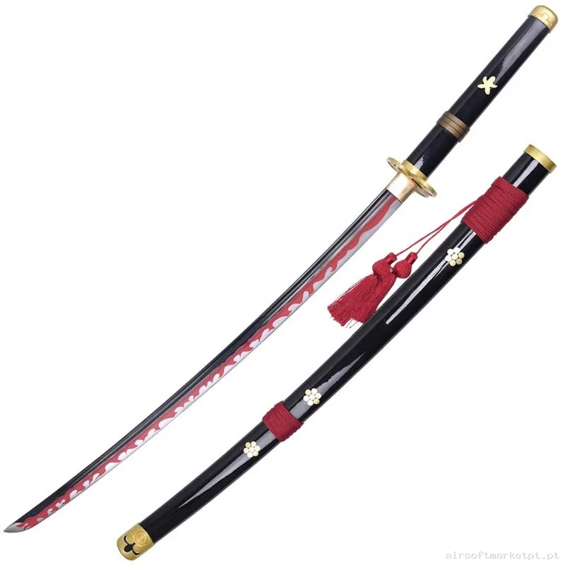 Katana Ornamental Estilo One Piece Zs661bk-Sg (Feita À Mão) — Ferramentas — Airsoft Market PT