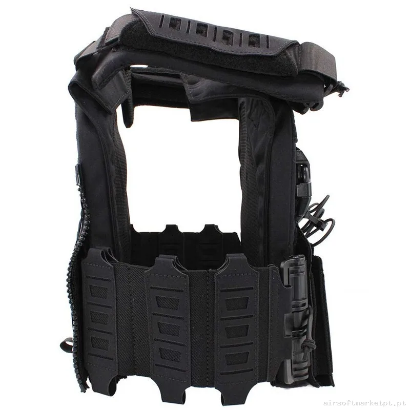 Chaleco Corso Drake MK4 Negro — Coletes & Rigs — Airsoft Market PT (foto 2)