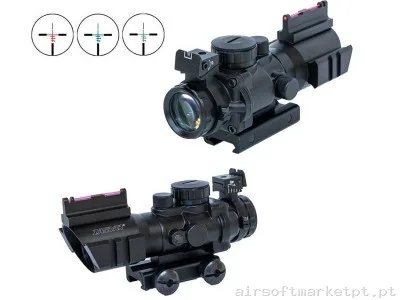 Lunetta compacta Zasdar 4x32 — Miras & Ópticas — Airsoft Market PT