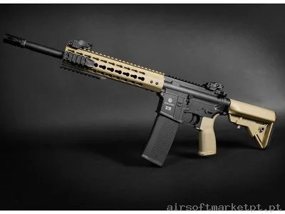 M4 Superlite Recon 14.5" Carbontech Evolution Negro - Tan Sim — Rifles de Assalto (AR/M4/AK) — Airsoft Market PT (foto 3)
