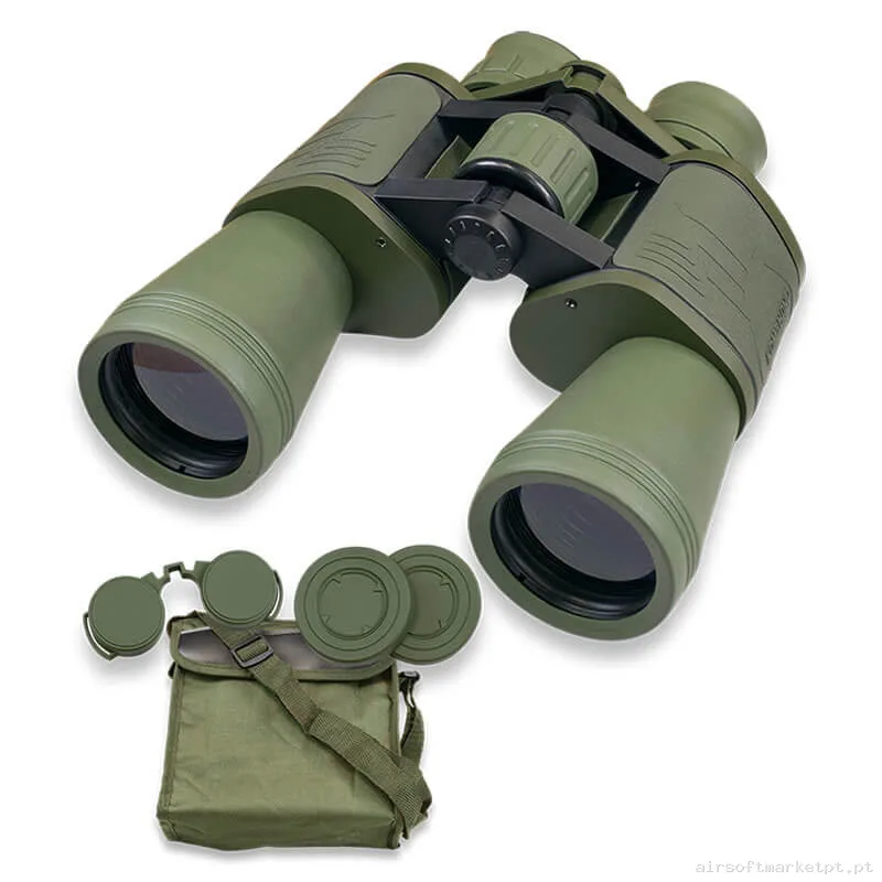 Óptica Binoculares Albainox 20x50 verde od — Miras & Ópticas — Airsoft Market PT