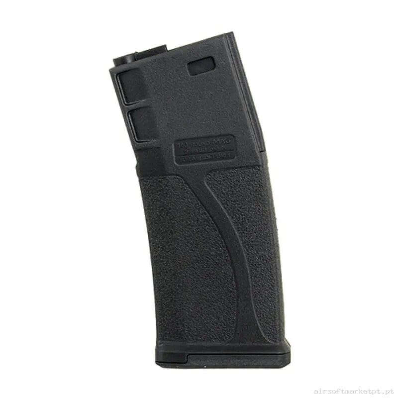 Magazine Réplica Midcap M4 Guarder Polimero 140 Bbs preto — Carregadores / Magazines — Airsoft Market PT