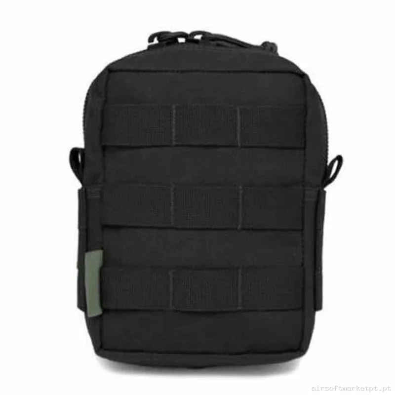 Pouch Multiusos Warrior Assault Small Utility C/MOLLE Delantero negro — Coletes & Rigs — Airsoft Market PT