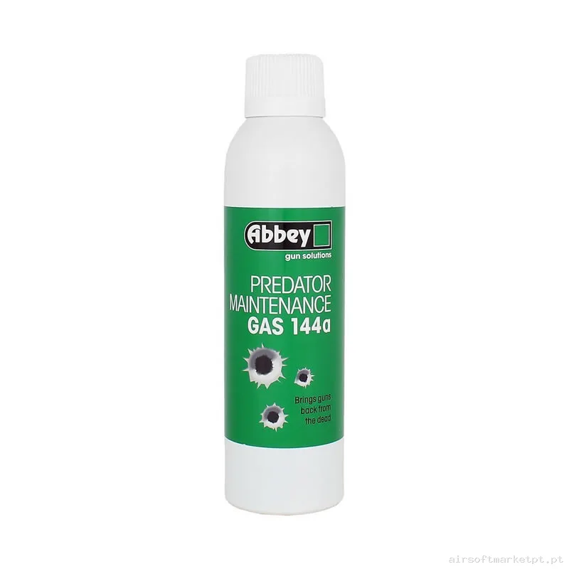 Gas 144ª Abbey Predator Maintenance Gun Gas verde 270ml — Gás & CO2 — Airsoft Market PT