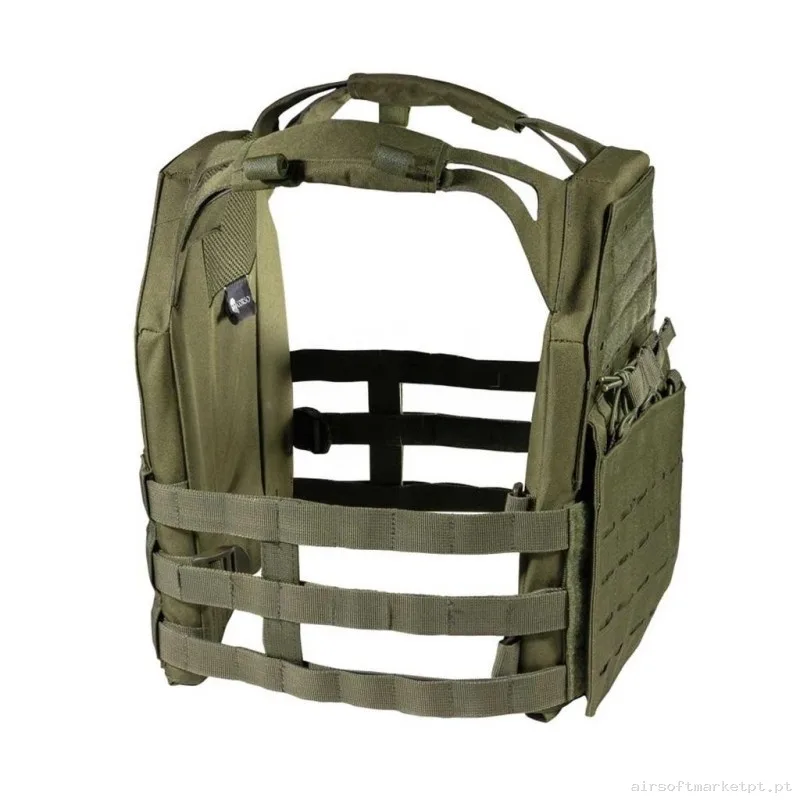 Chaleco Corso Drake Plate Carrier Mk1 Verde OD — Coletes & Rigs — Airsoft Market PT (foto 3)